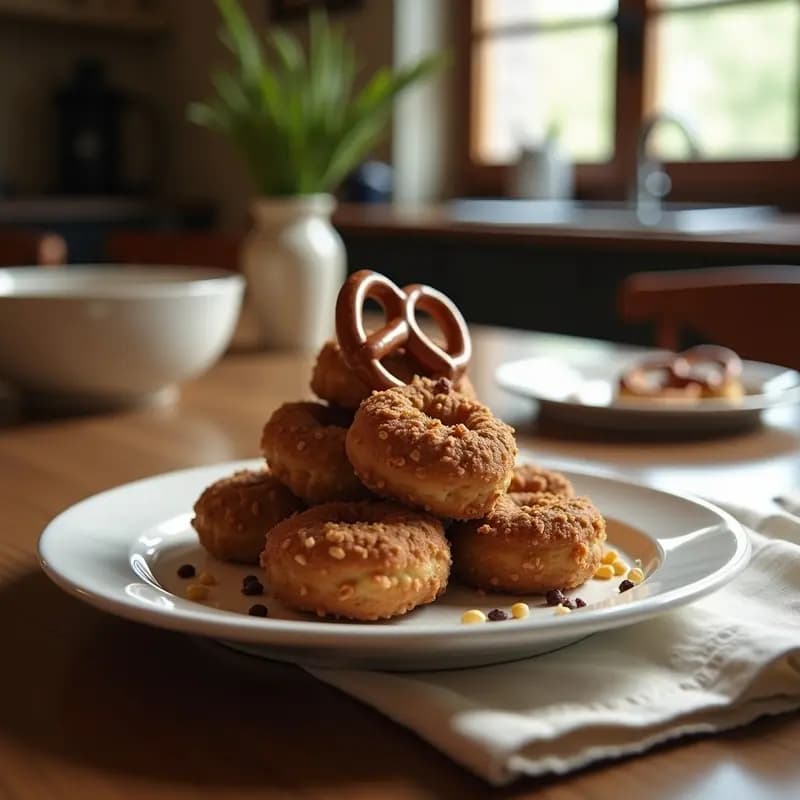 Barritas de Cereal con Chocolate, Marshmallows y Pretzels: Snack Crujiente para el Día a Día