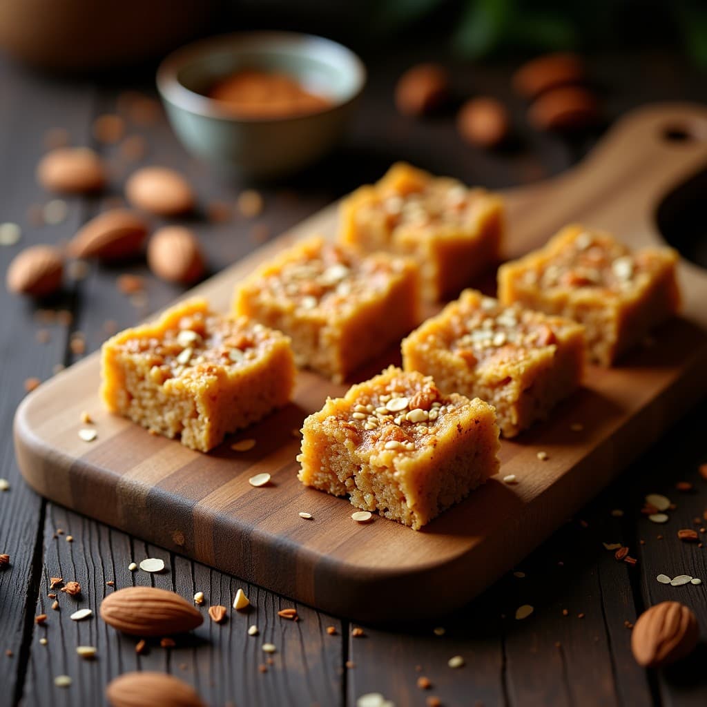 Barritas de Chipre con Higos y Almendras: Postre Grecorromano Sin Azúcar