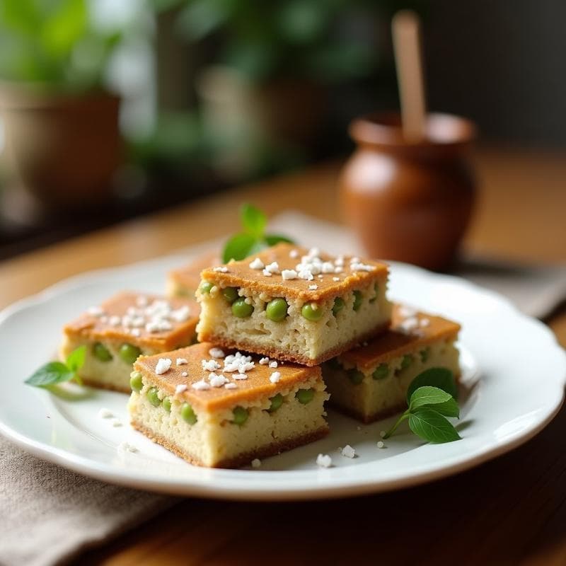 Barritas de Coco y Proteinada de Guisante: Snack Proteico Sin Horno