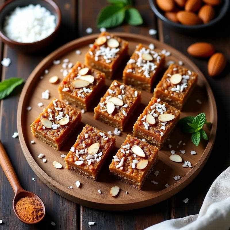 Barritas Energéticas de Dátiles y Almendras: Snack Keto Sin Azúcar para Deportistas