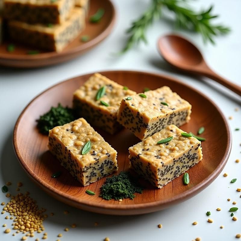 Barritas Energéticas de Algas y Semillas: Snack Keto y Alto en Omega-3