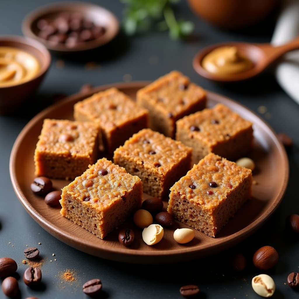 Barritas Energéticas de Avellanas y Café: Desayuno Keto Sin Horno y 4 Ingredientes