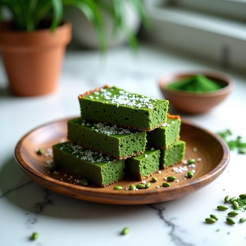 Barritas Energéticas de Proteína de Guisante y Algas Espirulina: Snack Vegano para Deporte