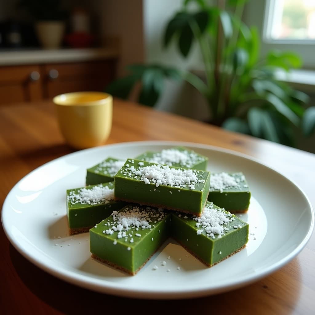 Barritas Energéticas de Spirulina y Coco: Snack Vegano Alto en Hierro para Deportistas