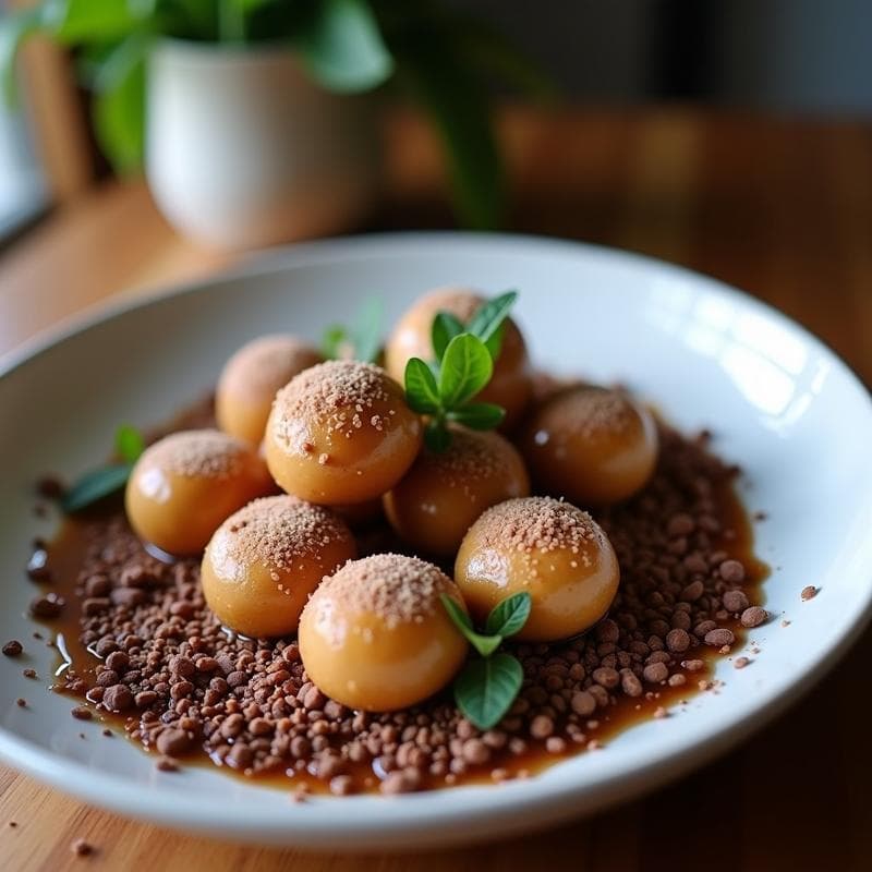 Barritas Energéticas de Harina de Hongos Reishi y Cacao: Snack Funcional Keto