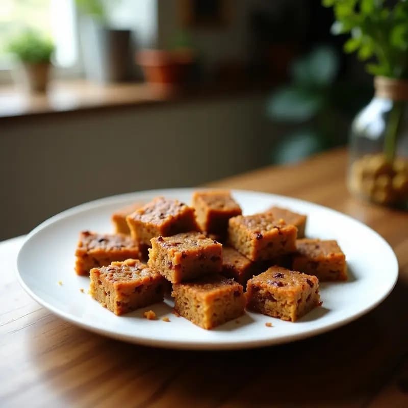 Barritas de Protein de Garbanzos y Cacao: Snack Vegano Sin Horno para Deporte