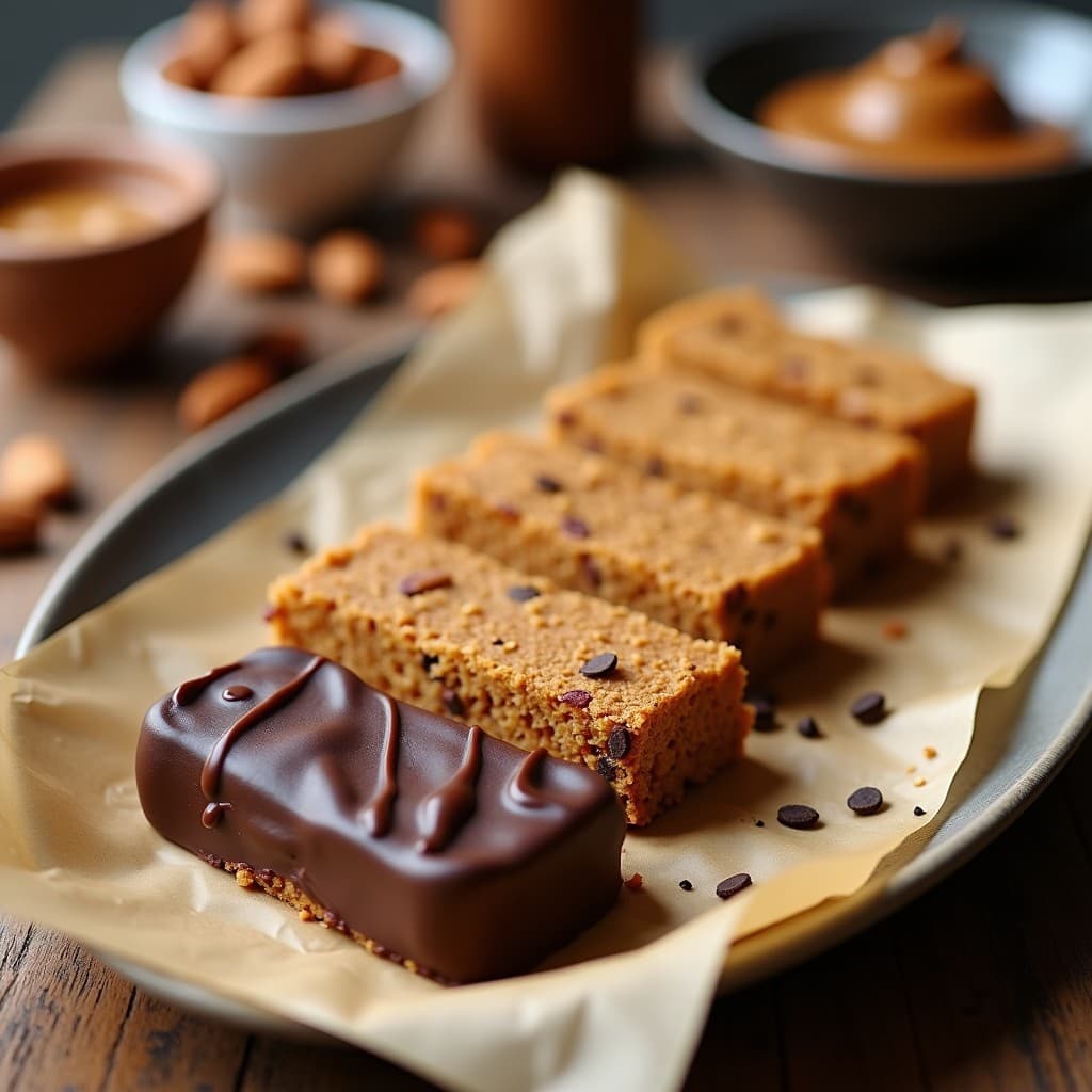 Barritas de Protein de Almendra y Café: Snack Energético Keto para Post-Entreno