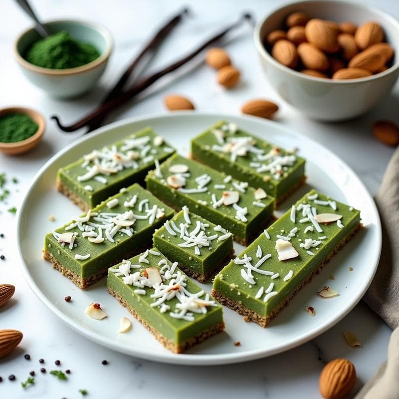 Barritas de Proteína de Almendra y Espirulina: Snack Energético para Tupper