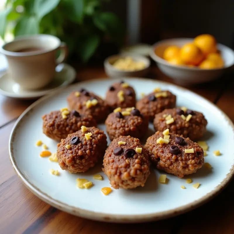 Barritas de Proteína de Cacao y Harina de Grillo con Esencia de Vainilla: Snack Vegano