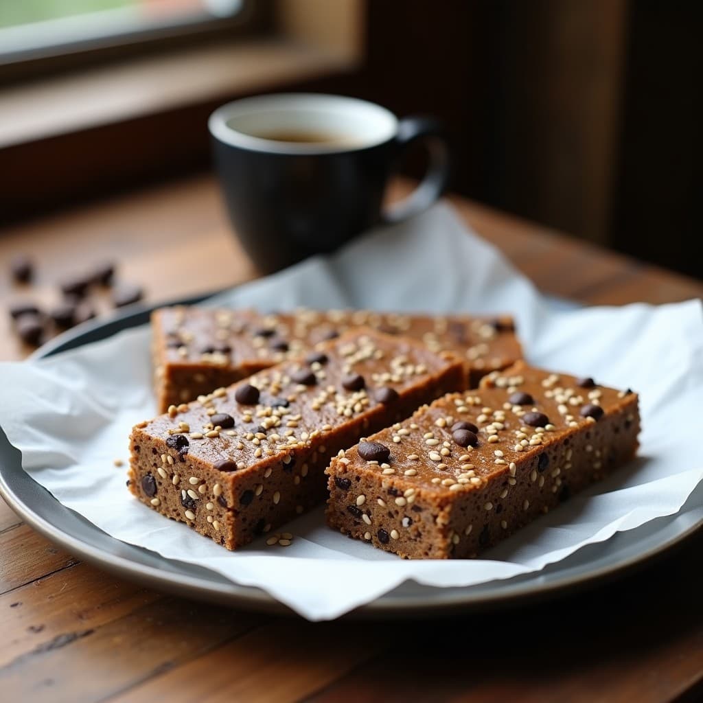 Barritas de Proteína de Semillas de Chía y Café: Snack Keto para Deportistas