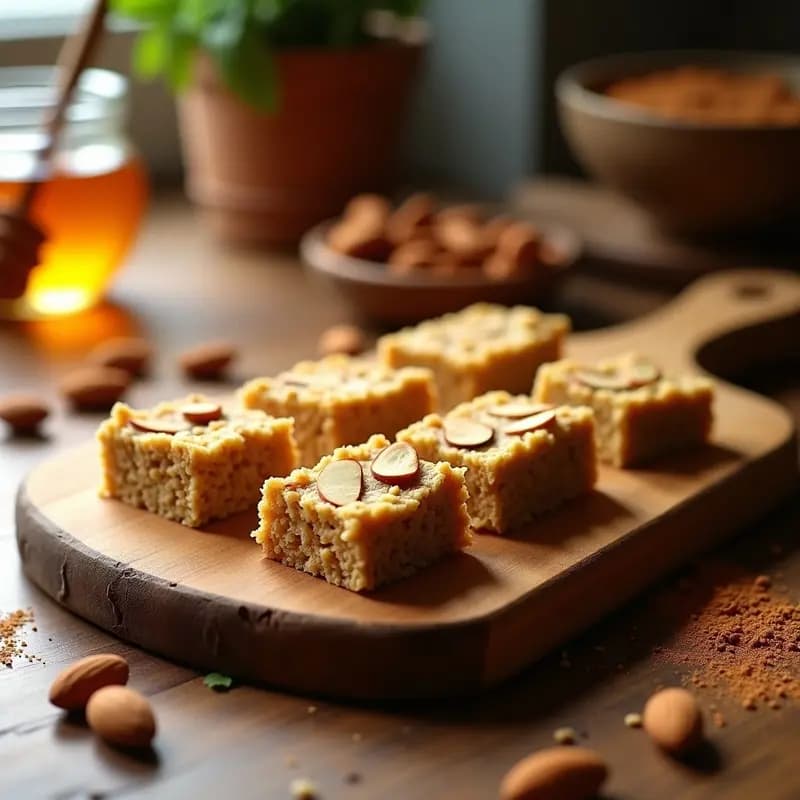 Barritas de Proteína de Harina de cricket y Miel: Snack Post-Entreno Sin Gluten y Alto en Energía
