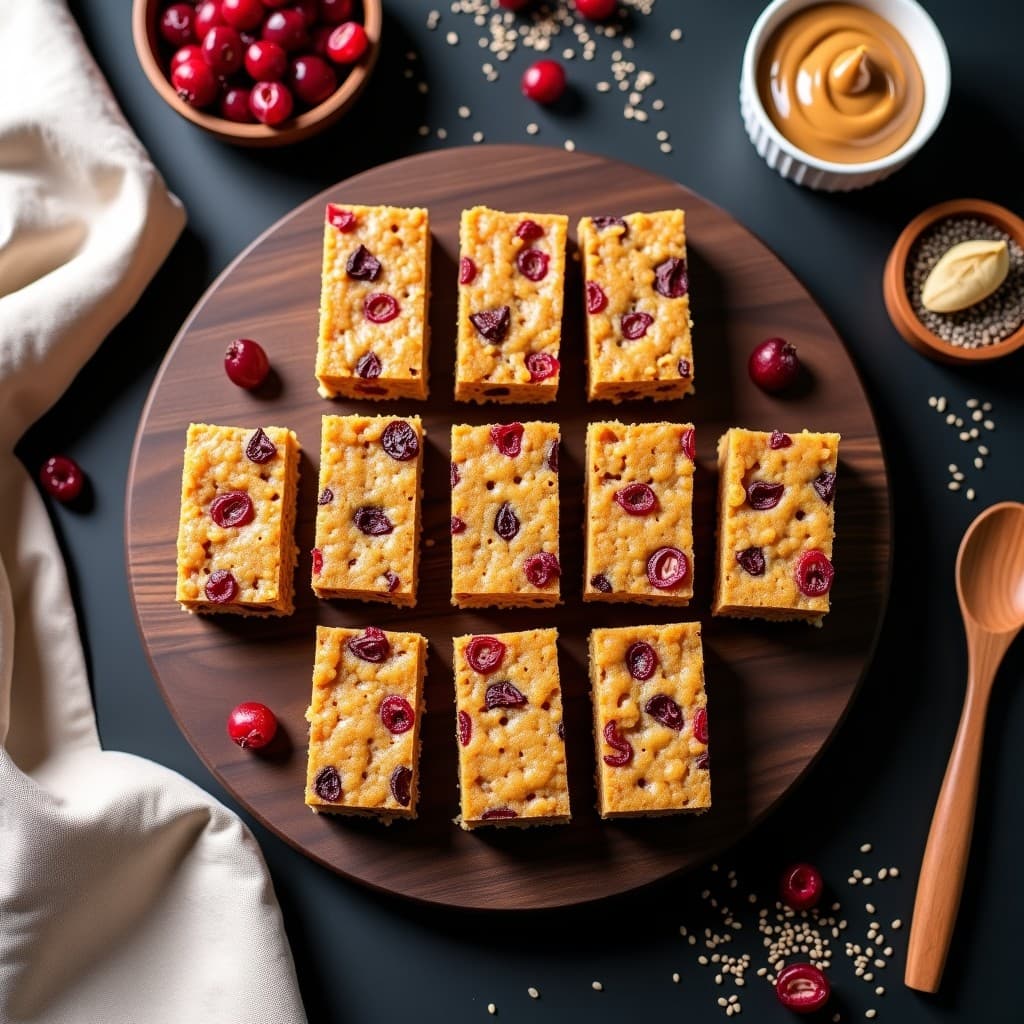 Barrritas de Proteína de Grillo y Arándanos: Snack Fitness Innovador Sin Horno