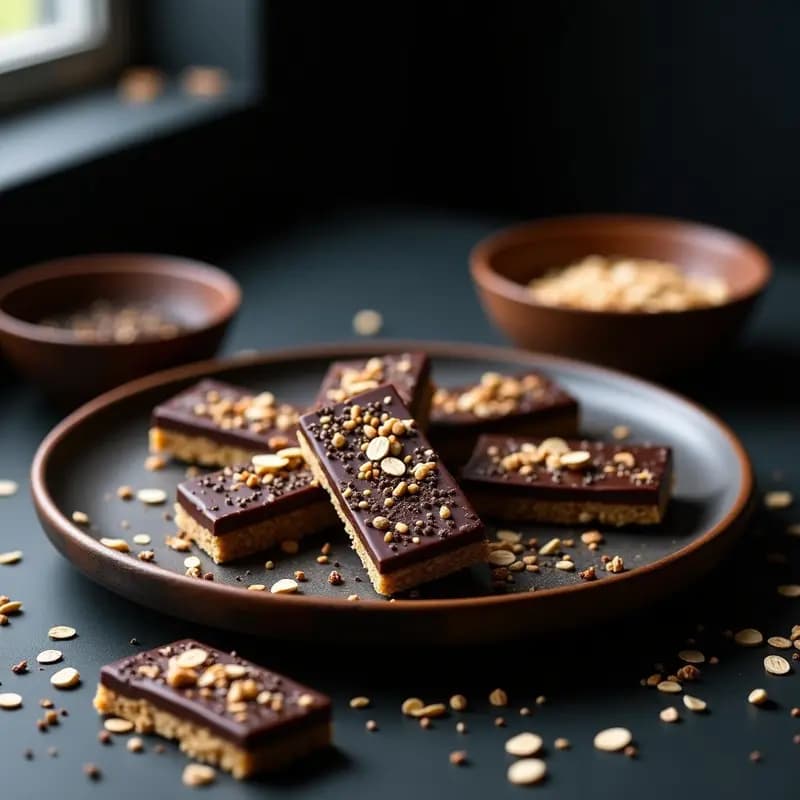 Barritas de Proteína de Insectos con Chocolate y Algas: Snack Futurista y Nutritivo