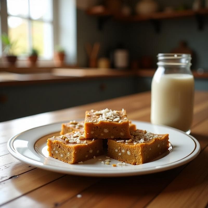 Barritas de Proteína de Pipas de Calabaza y Coco: Snack Salado y Bajo en Carbohidratos