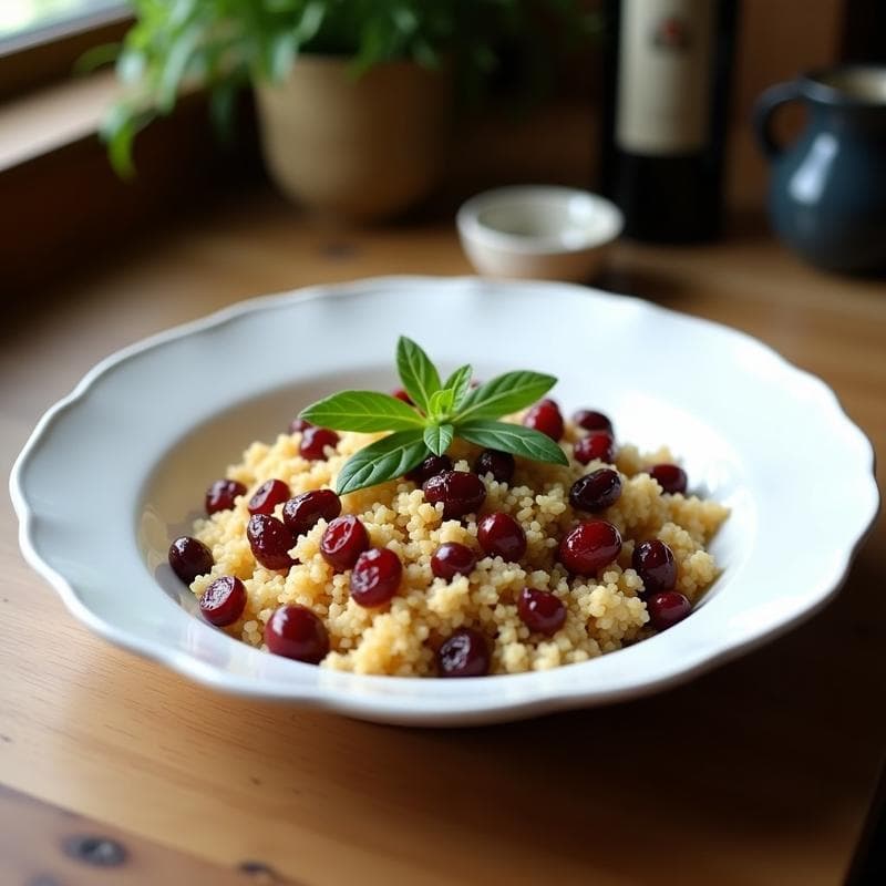Barritas de Quinoa y Arándanos Rojos: Desayuno Sin Horno y Rico en Fibra