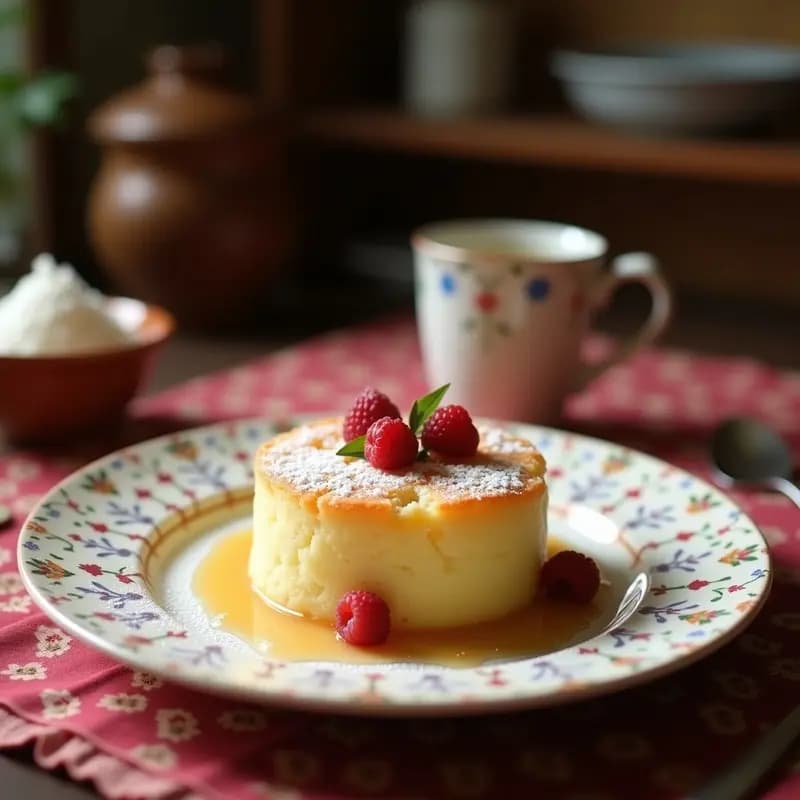 Basbousa Egipcia: Pastel de Sémola con Coco y Almíbar de Rosa para Ramadán