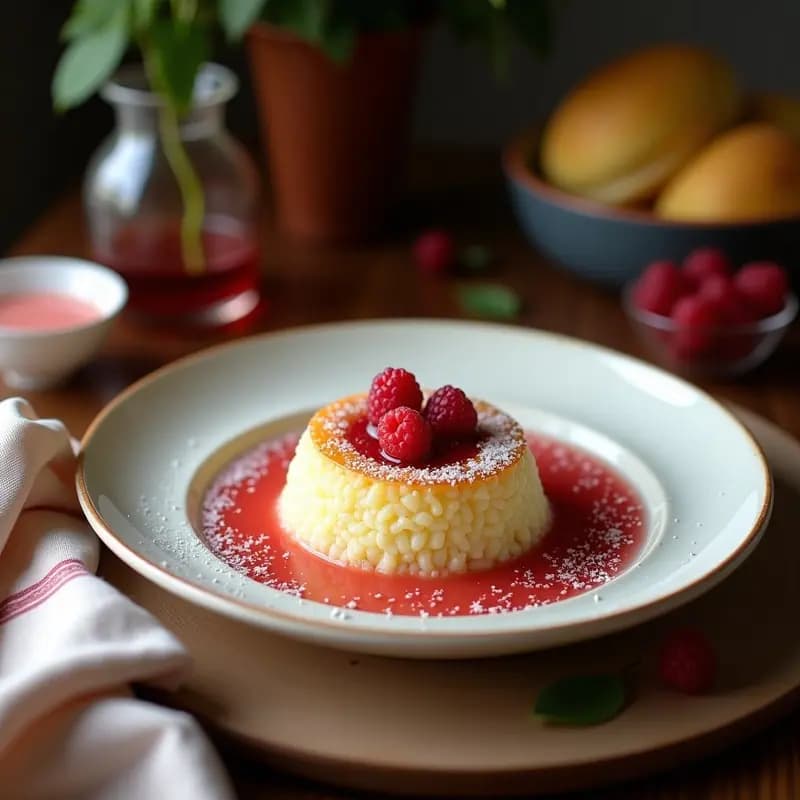 Basbousa de Semolina y Coco: Postre Egipcio Sin Gluten con Jarabe de Rosa