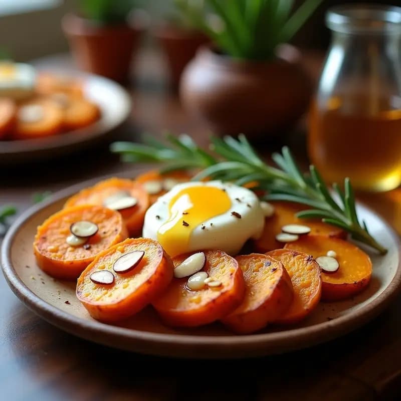 Batata Asada con Queso de Cabra y Miel: Aperitivo Español en Airfryer