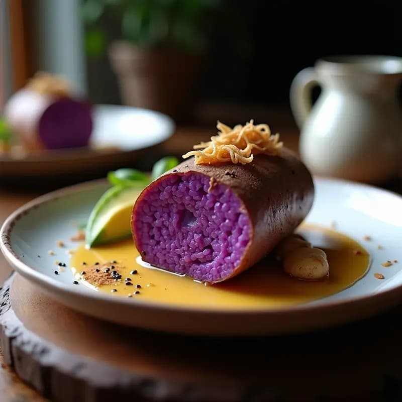 Lassan Goguma mucho: Batata Coreana al Microondas con Sirope de Arce