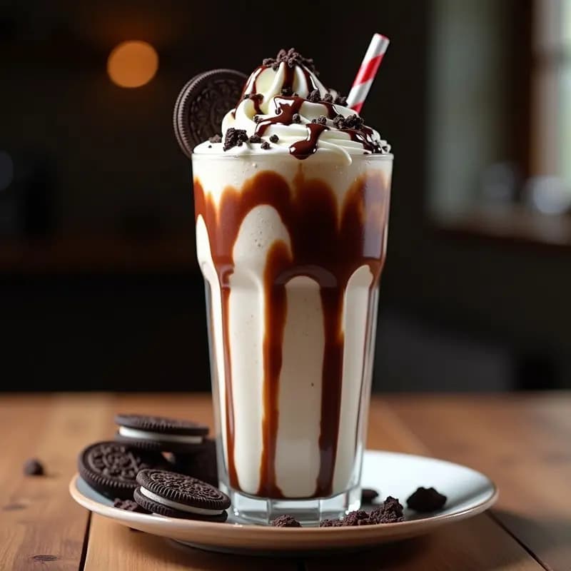 Batido Monstruoso de 2000 Calorías con Galletas, Brownies y Helado: Receta para Subir de Peso Rápido