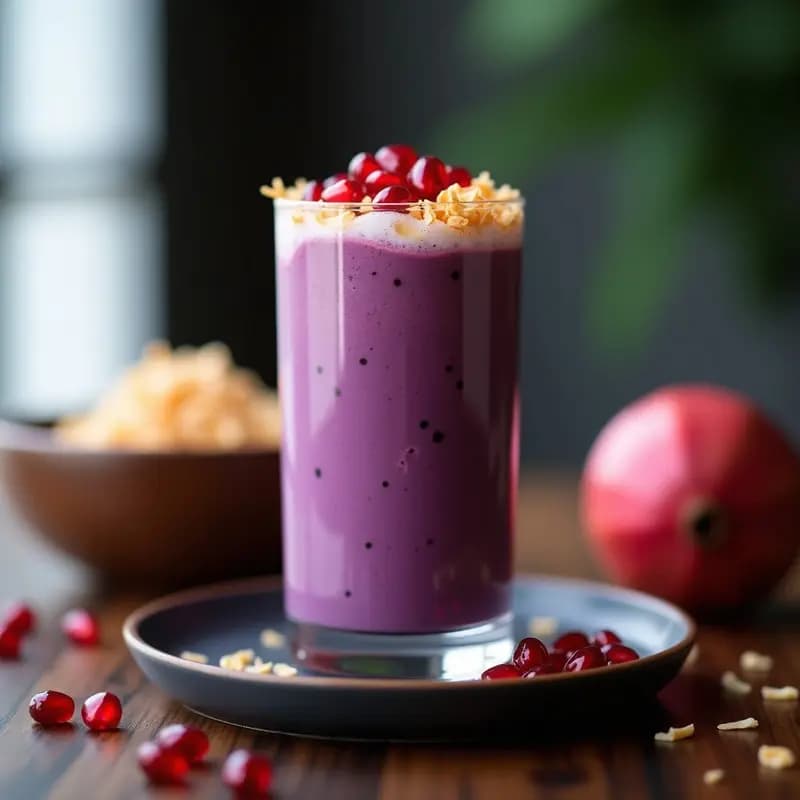 Batido de Açaí y Leche de Camello: Bebida Exótica Alta en Proteína y Omega-3
