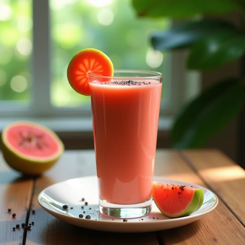 Batido de Acerola y Guayaba: Bebida Brasileira Alta en Vitamina C en 5 Minutos