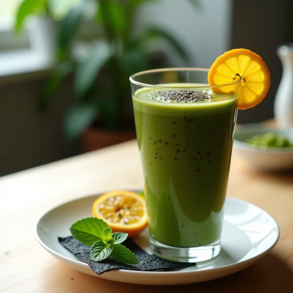 Batido de Algas Nori y Maracuyá: Bebida Detox y Rica en Yodo en 5 Minutos
