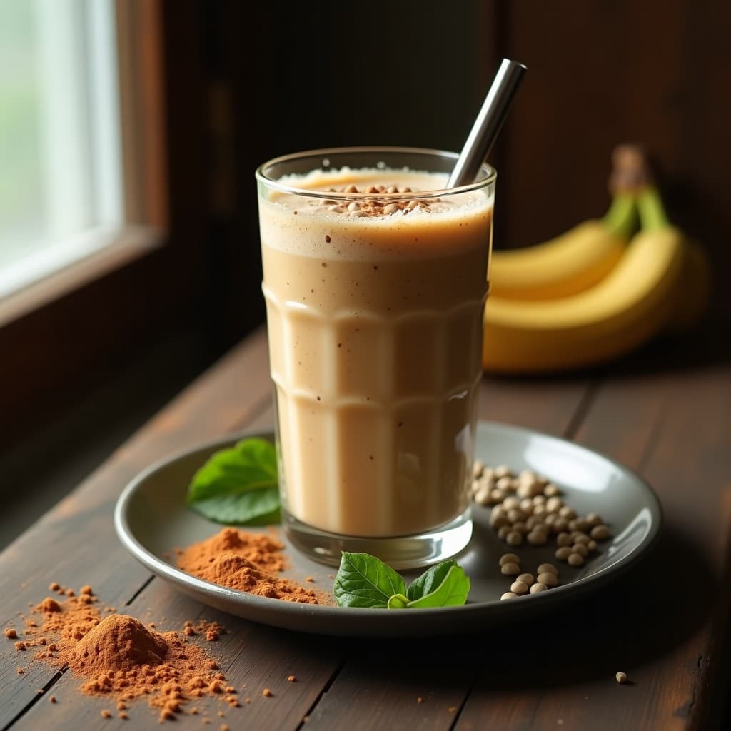 Batido de Baobab y Leche de Avellanas: Bebida Africana Energética y Sin Lactosa