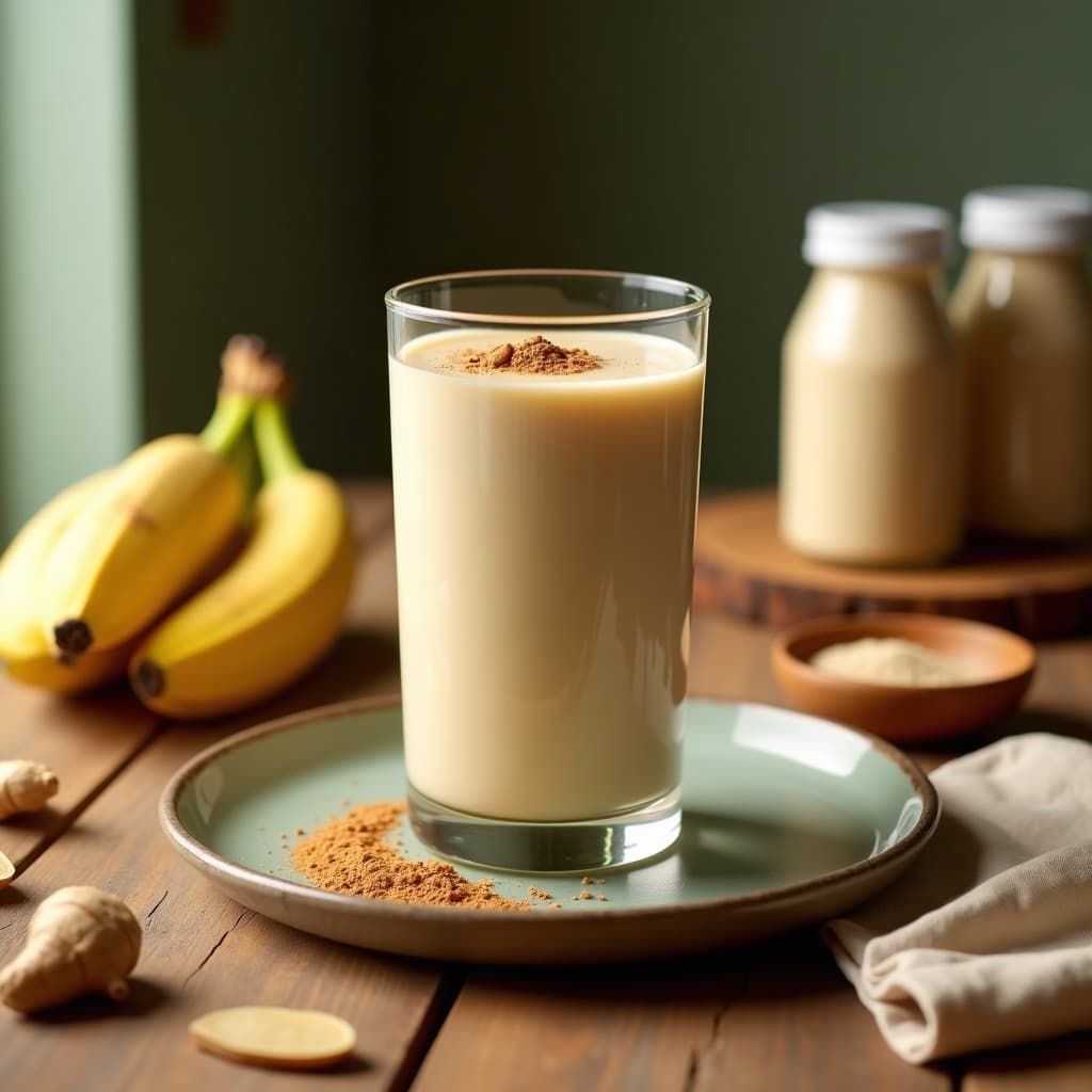 Batido de Baobab y Plátano con Semillas de Moringa: Bebida Africana Supernutritiva