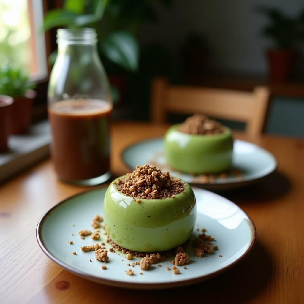 Batido de Cacao y Algas Chlorella: Bebida Energética Keto Sin Azúcar