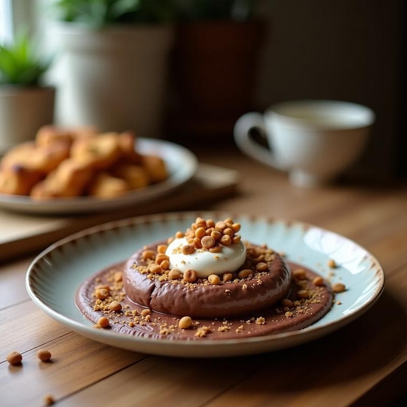 Batido de Cacao y Plátano con Semillas de Chía: Desayuno Keto y Reconfortante