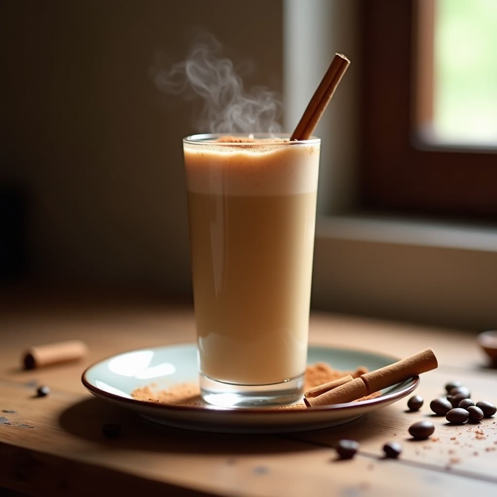 Batido de Café y Canela con Proteína de Guisante: Desayuno Energético y Vegano