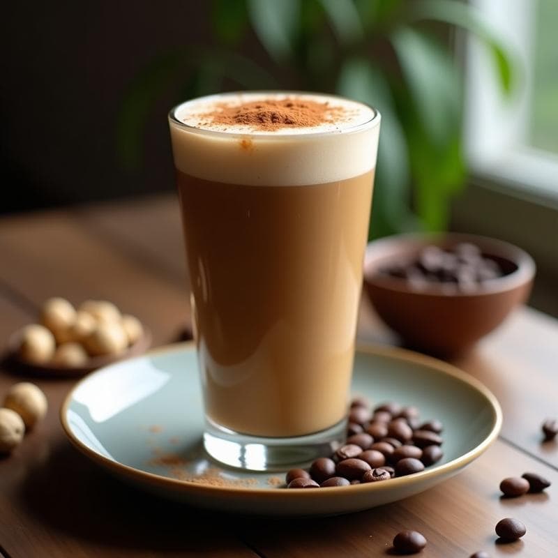 Batido de Café con Mantequilla de Anacardos: Bebida Keto Energética para el Desayuno
