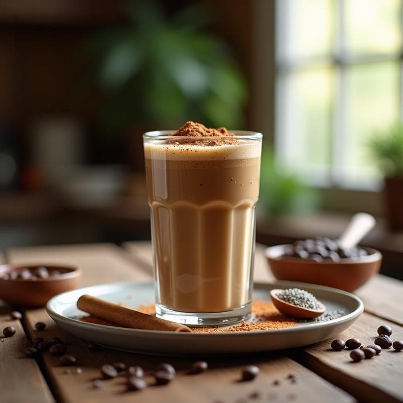 Batido de Café y Proteína Vegana: Receta Energética en 5 Minutos Sin Lácteos