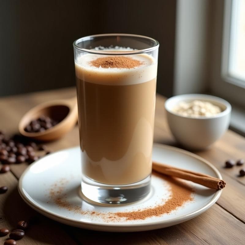 Batido de Café con Proteína y Avena: Bebida Keto Ideal para Desayunar en 5 Minutos