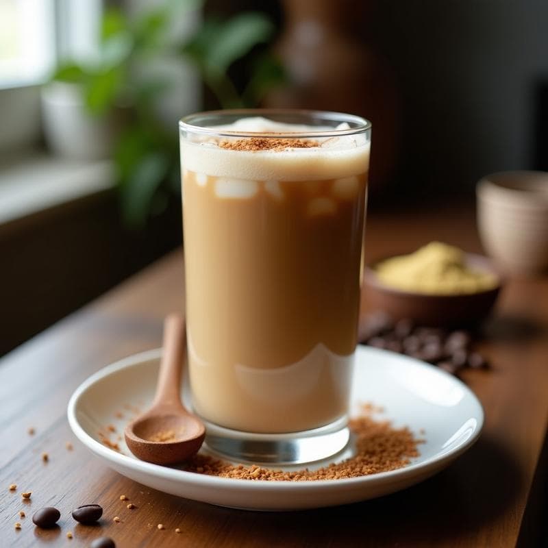 Batido de Café con Proteína y Especias de Cardamomo: Bebida Post-Entreno Keto
