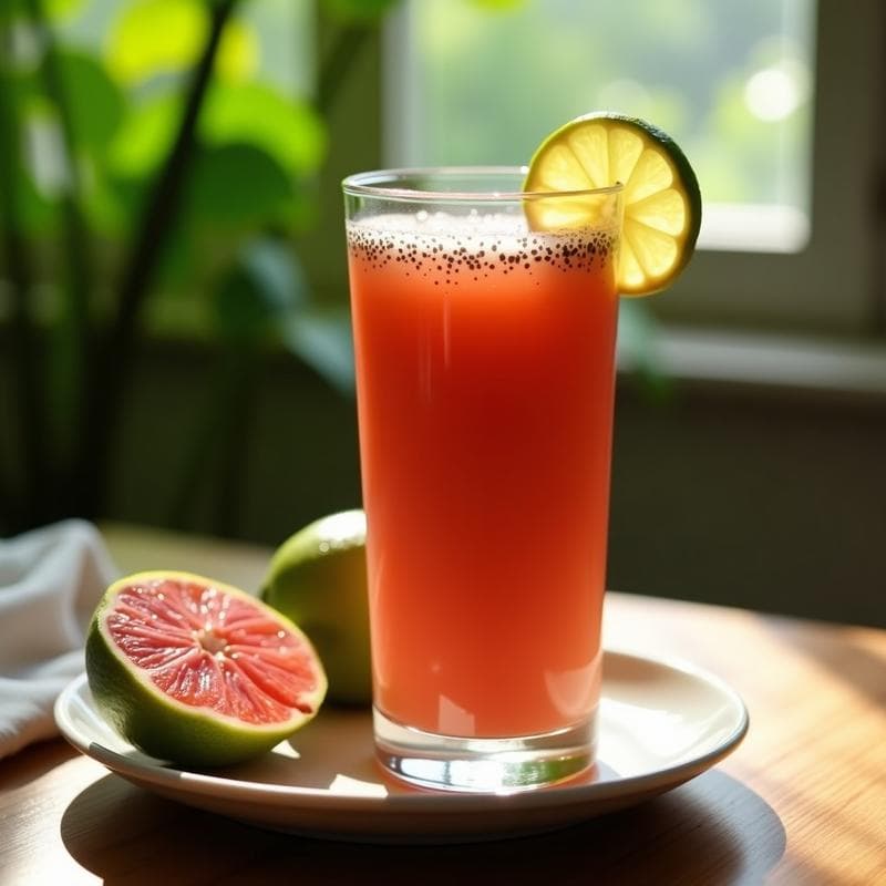 Batido de Camu Camu y Guayaba: Bebida Detox Amazónica con Vitamina C y Sin Azúcar