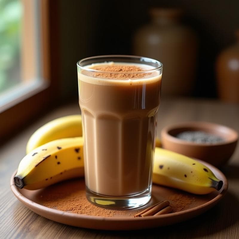 Batido de Caoba y Plátano Macho: Bebida Colombiana Energizante y Alta en Potasio