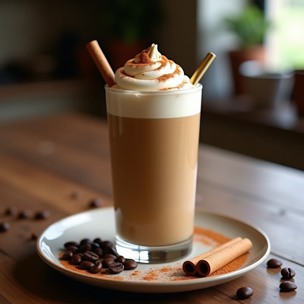 Batido de Cappuccino con Proteína y Canela: Bebida Keto para After Workout