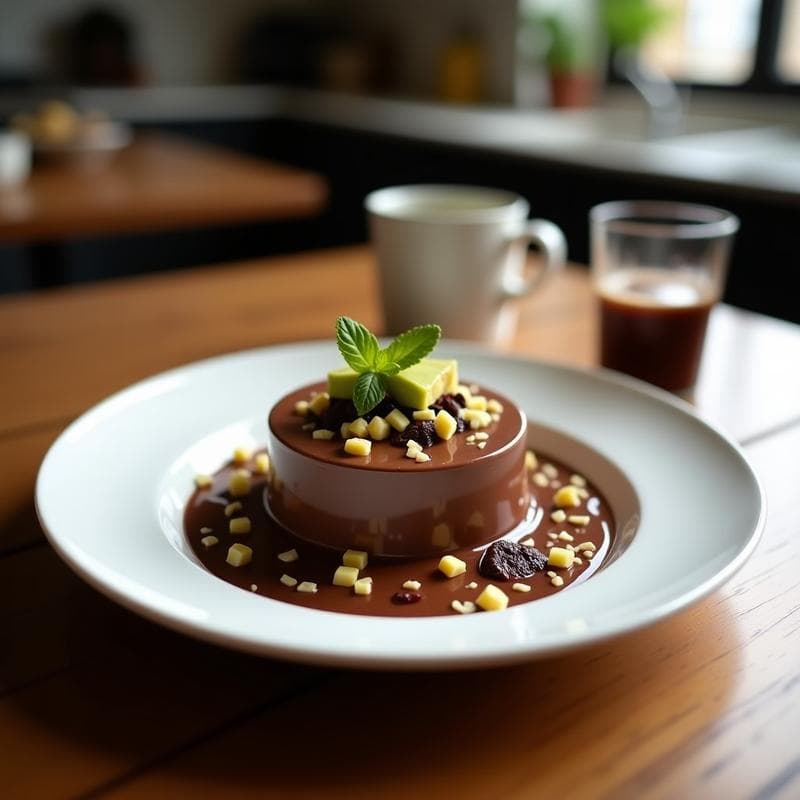 Batido de Chocolate y Aguacate con Proteína de Guisante: Bebida Vegana Alta en Proteína en 5 Minutos