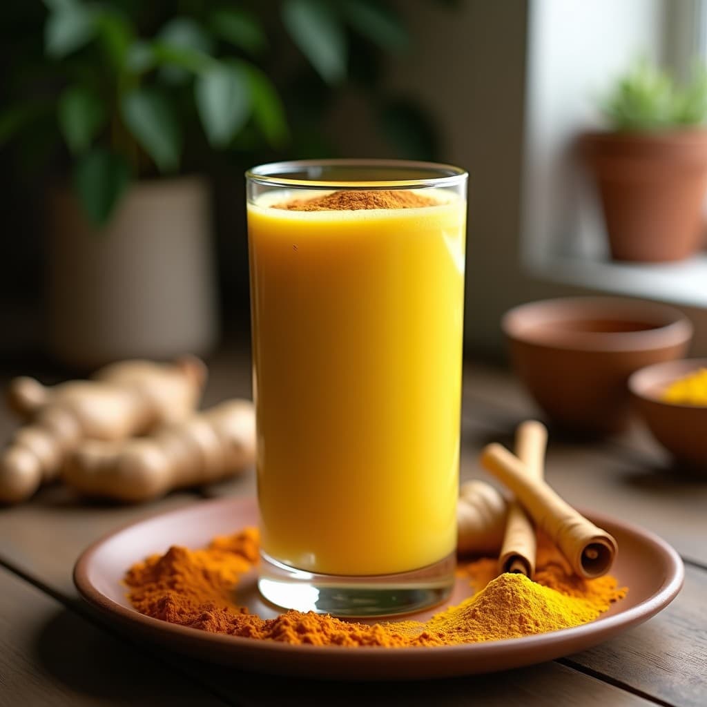 Batido de Cúrcuma y Leche de Camello: Bebida Antiinflamatoria y Rique en Probióticos