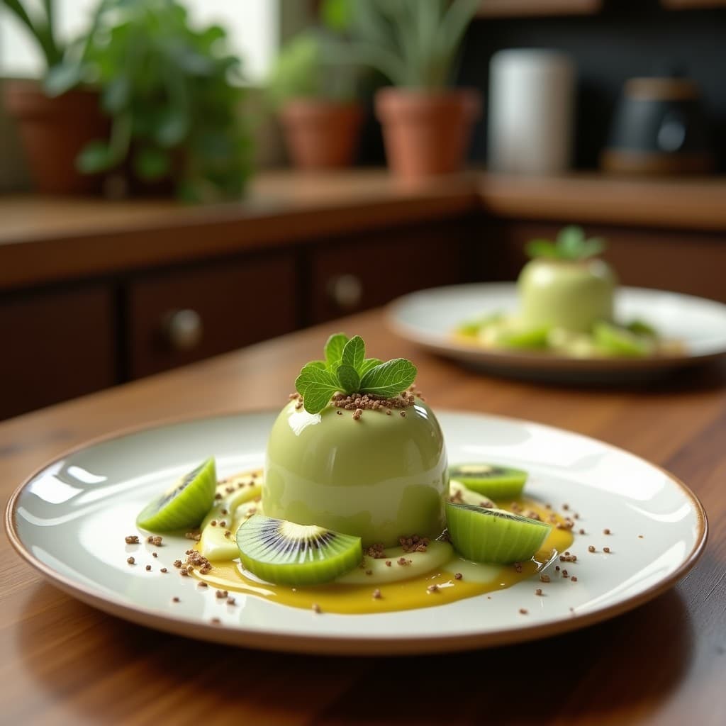 Batido de Espinaca, Kiwi y Jengibre con Semillas de Lino: Desayuno Detox en Thermomix