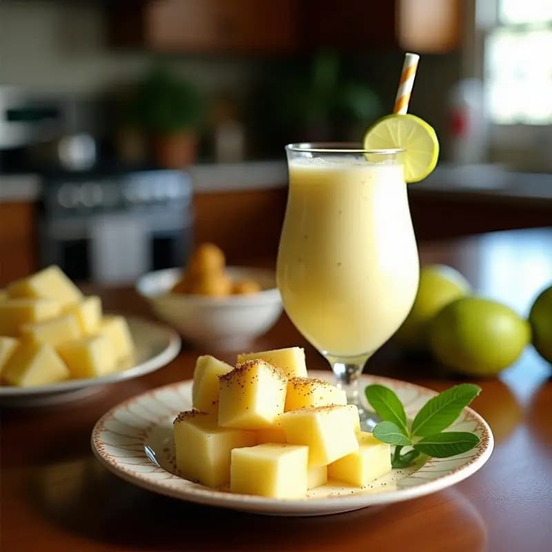 Batido de Guanábana y Coco: Bebida Antiguaña Detox y Refrescante en 5 Minutos