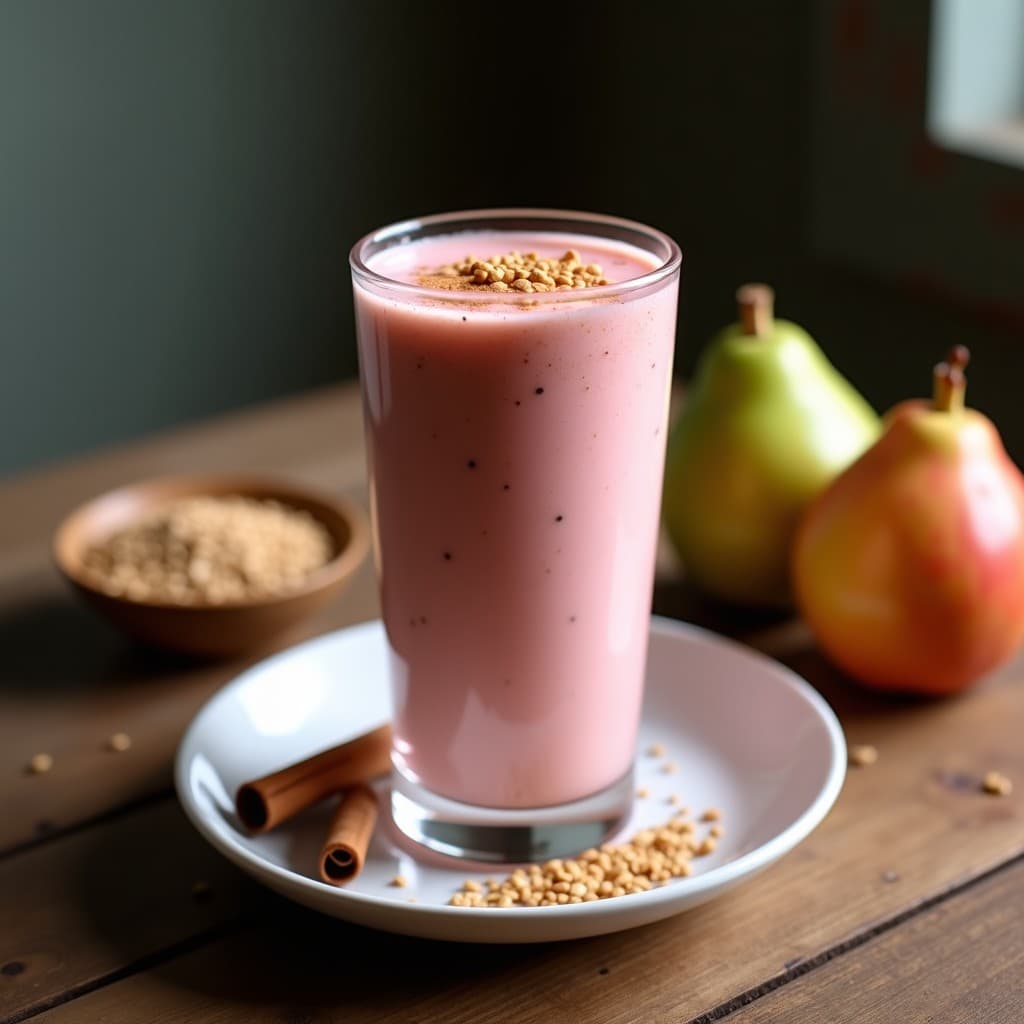 Batido de Guayaba y Semillas de Chícharo: Bebida Guatemalteca con Toque de Canela