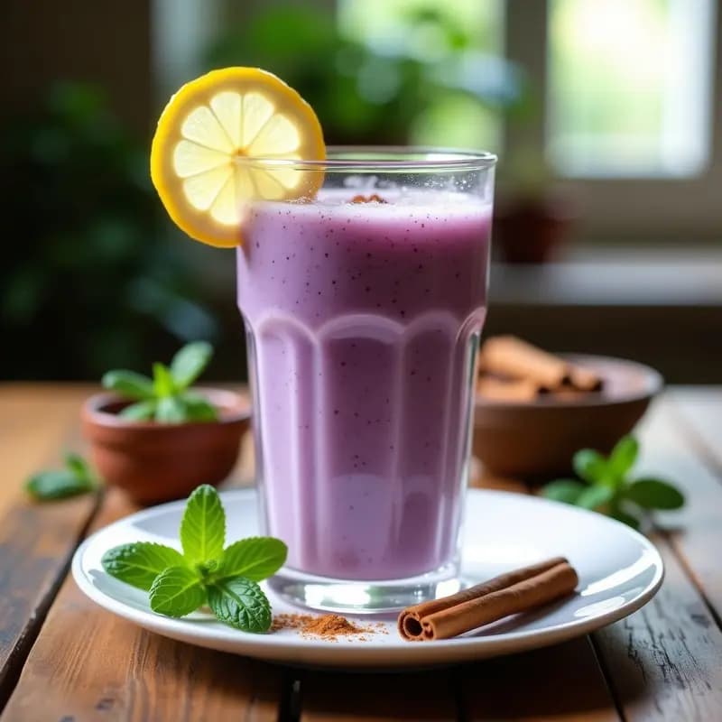 Batido de Kéfir de Agua y Bayas de Saúco: Bebida Probiótica y Antigripal