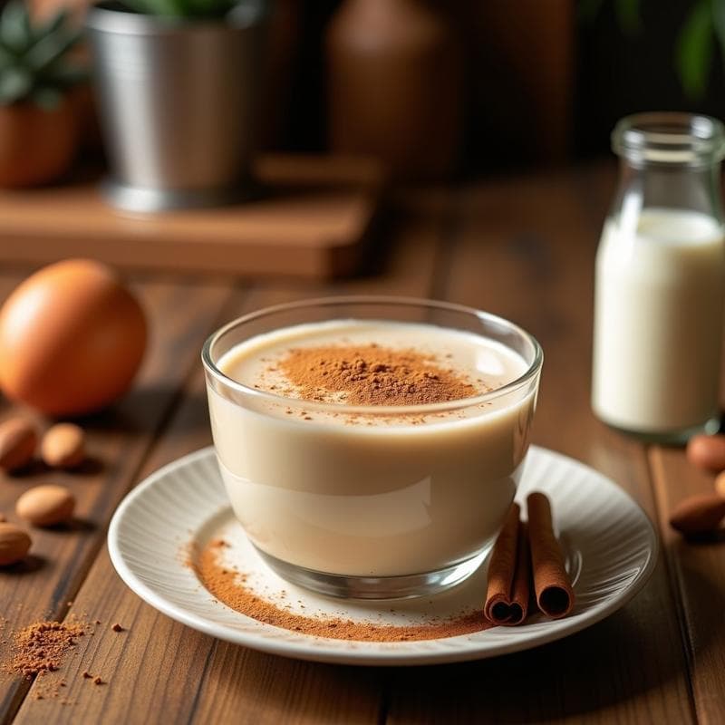 Batido de Lucuma y Canela con Leche de Almendras: Bebida Peruana Energética y Sin Lactosa