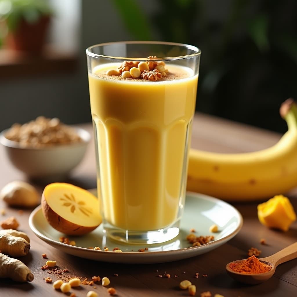 Batido de Lucuma y Leche de Camello: Bebida Peruana Alta en Energía