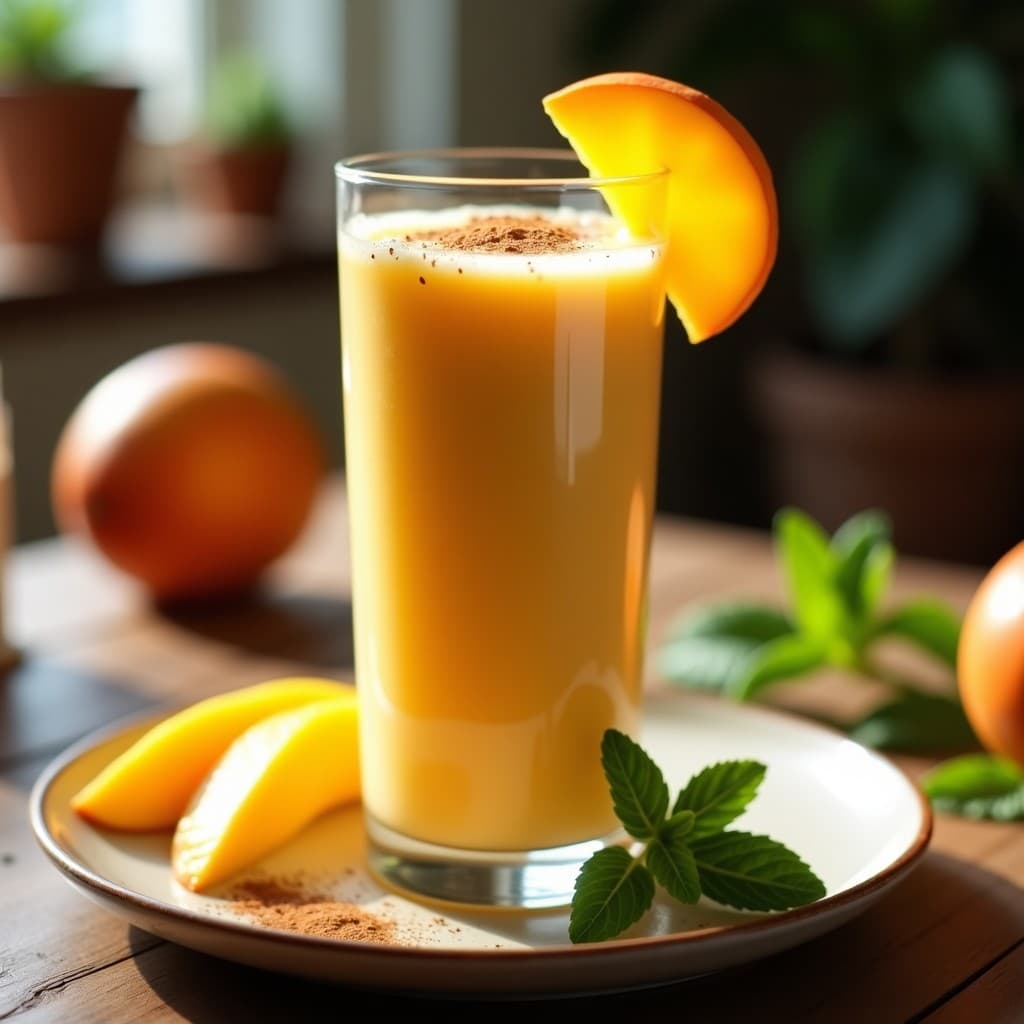 Batido de Mango y Chufa: Bebida Española Fresca y Sin Lactosa