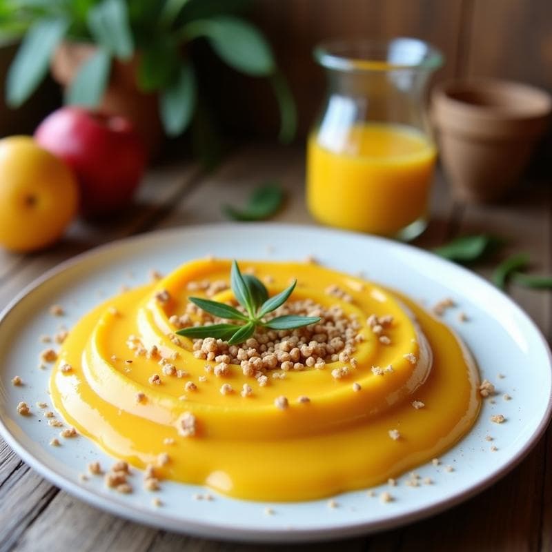Batido de Mango, Espinacas y Chía: Bebida Detox Vegana para el Desayuno