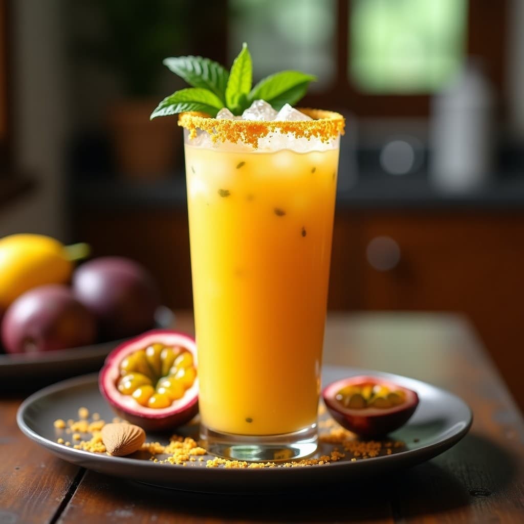 Batido de Maracuyá y Leche de Almendras: Bebida Venezolana Sin Lactosa y Refreshing